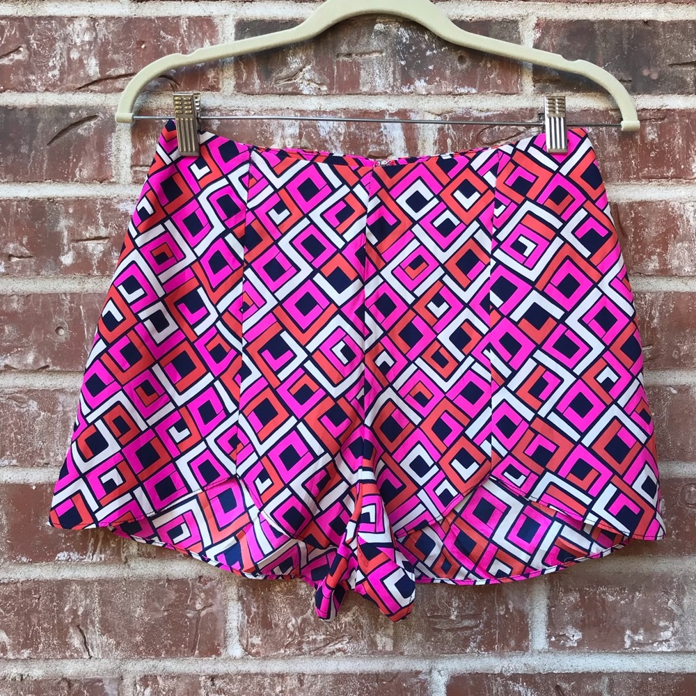 Alice + Trixie Silk Patterned Shorts